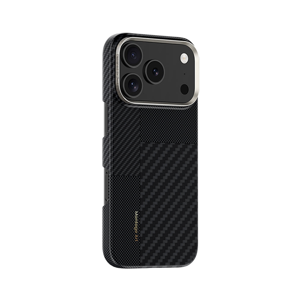 Benks Montage ArmorAir iPhone 17 Pro Max Magsafe Karbon Fiber Kevlar Telefon Kılıfı Benks Montage ArmorAir iPhone 17 Pro Max Magsafe Karbon Fiber Kevlar Telefon Kılıfı